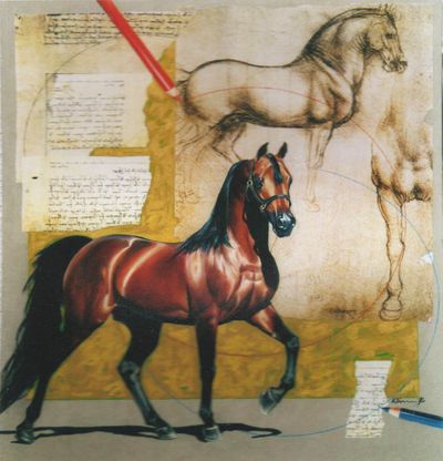 The Horse, Improvisation on Leonardo