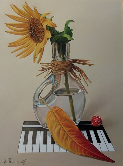 Still Life with Sunflower