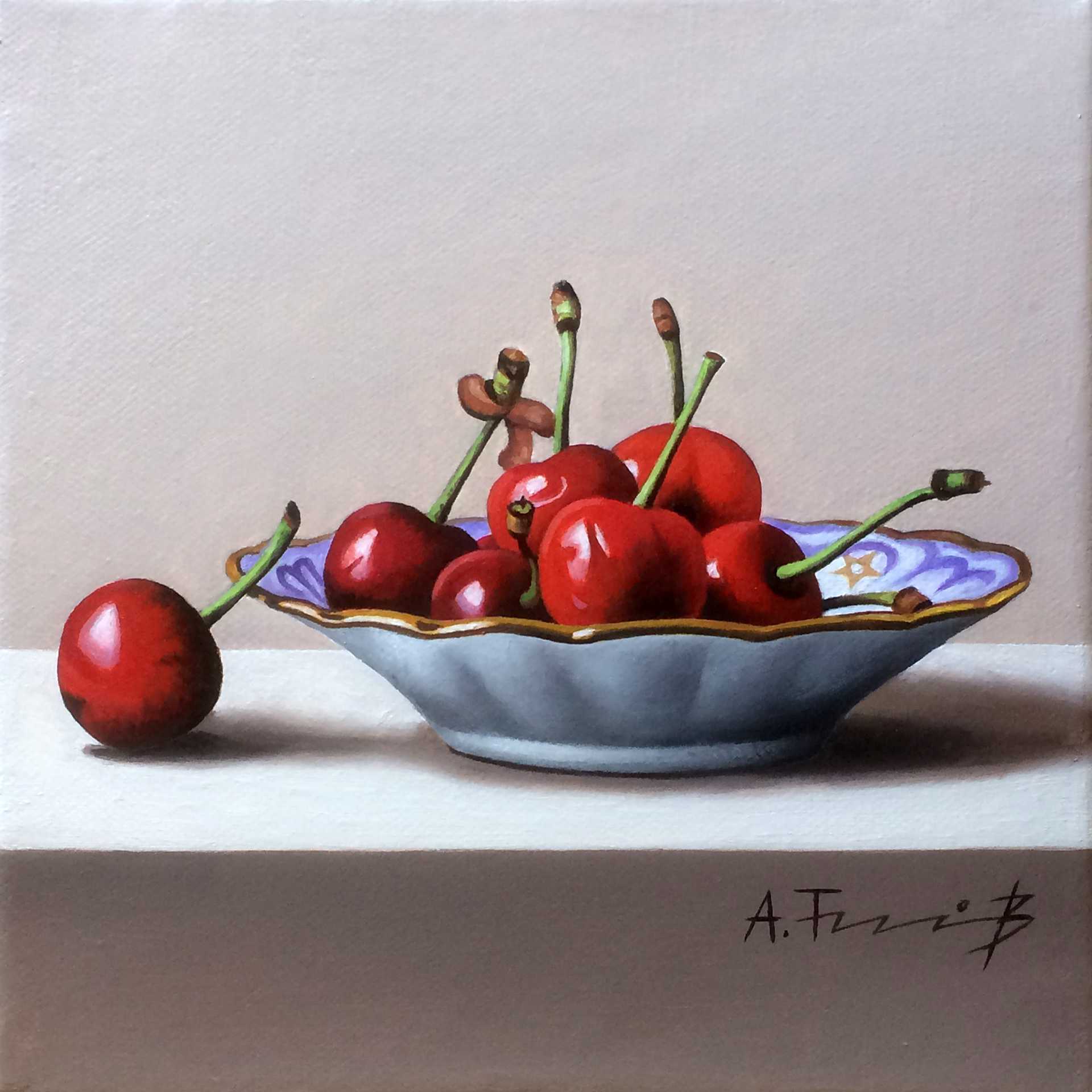 Cherries in a Saucer