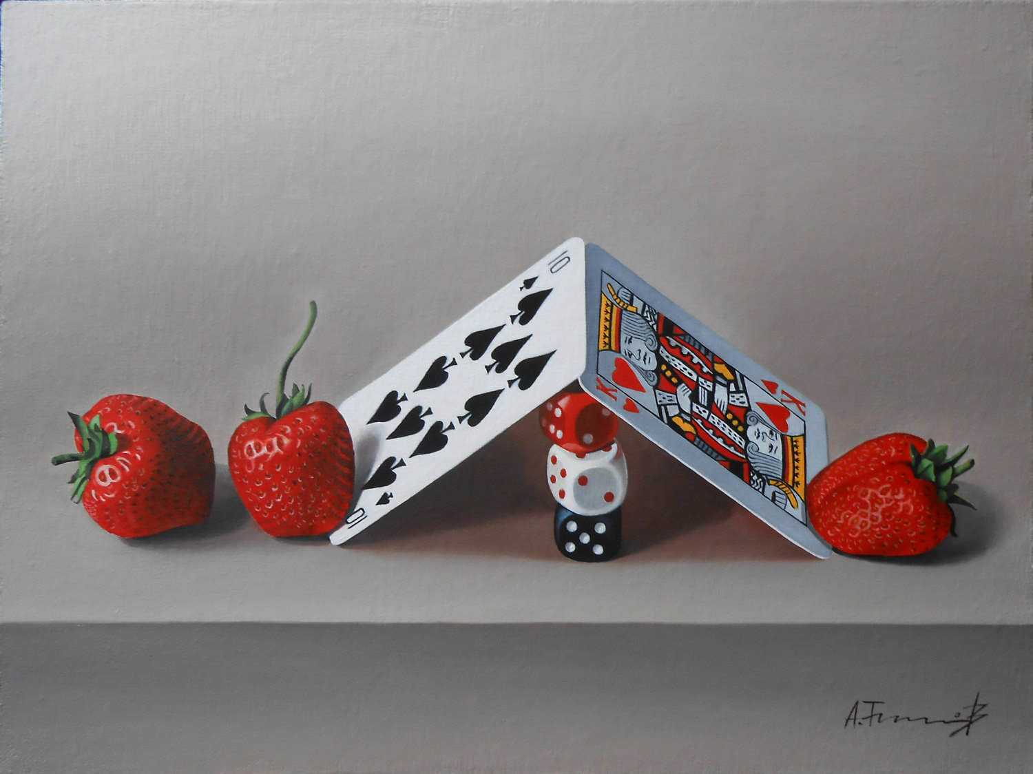 Cards, Dice and Strawberries