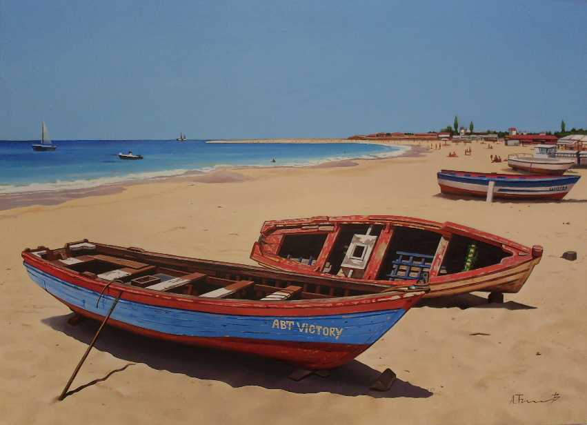 Seascape With Boats