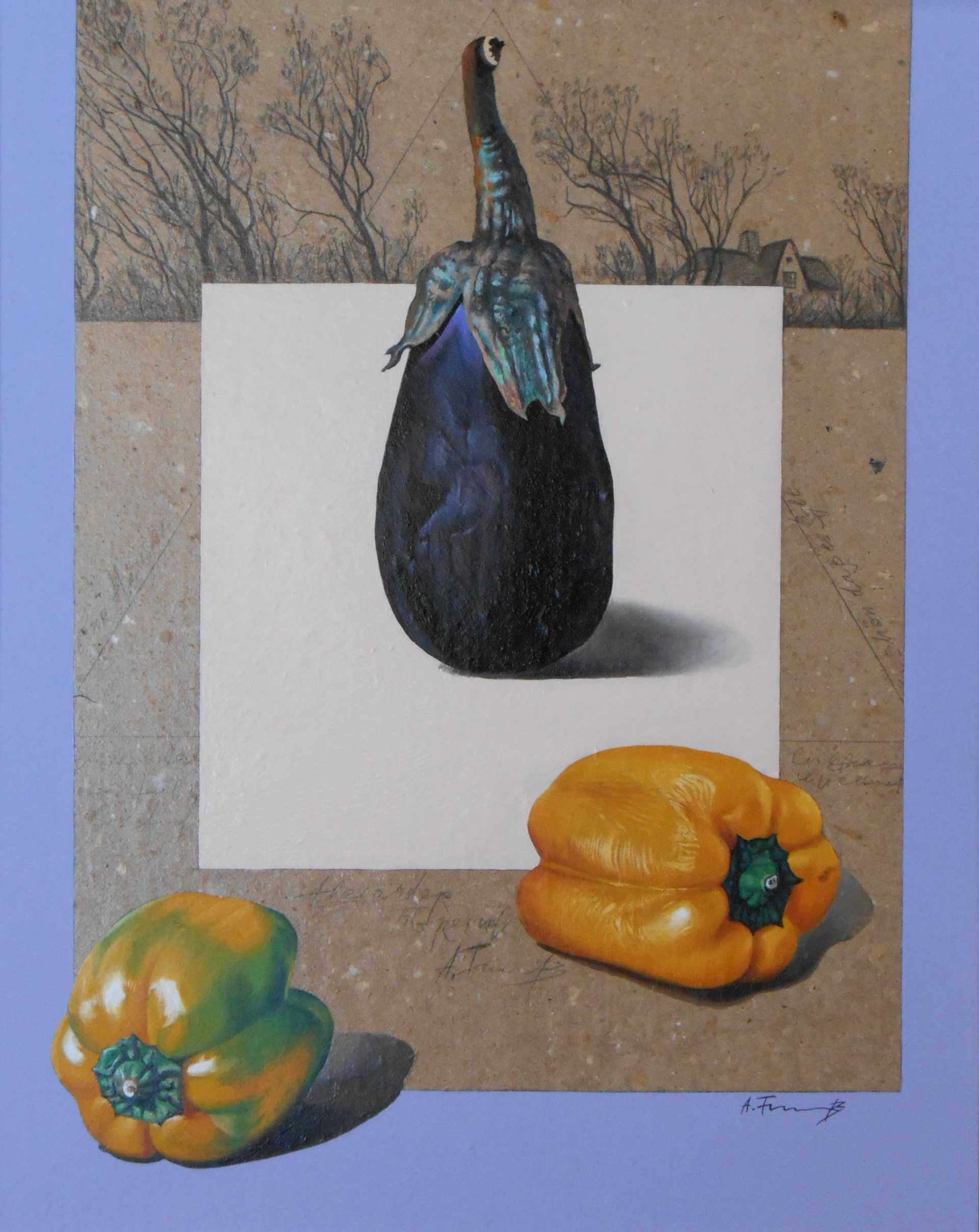 Still Life With an Eggplant