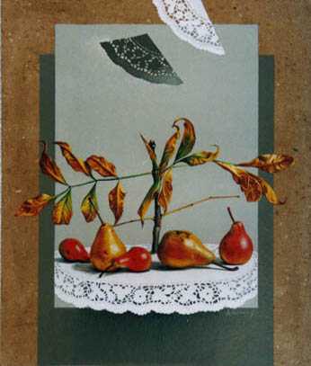 Autumn Still Life with Pears