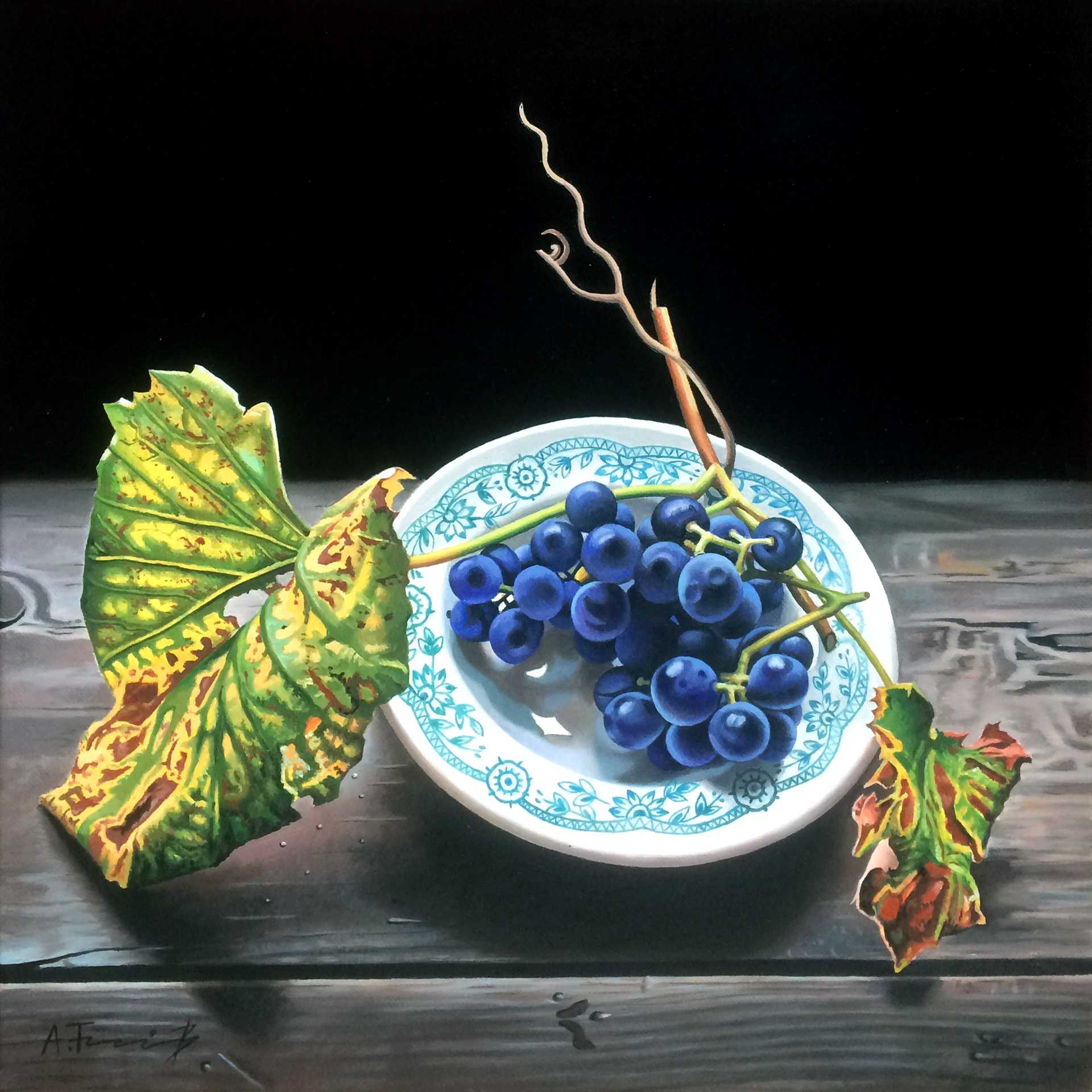 Still Life with Grapes