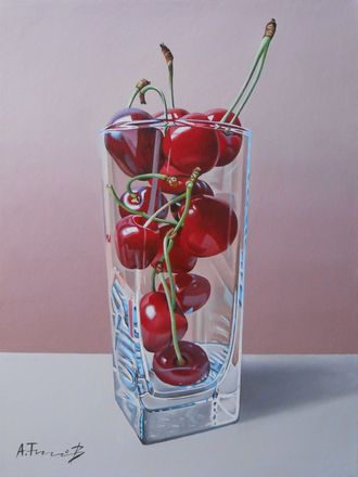 Still Life with Cherries