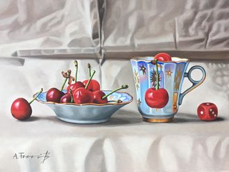 Composition with Cherries