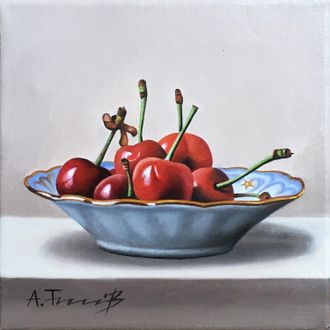 Cherries in a Saucer