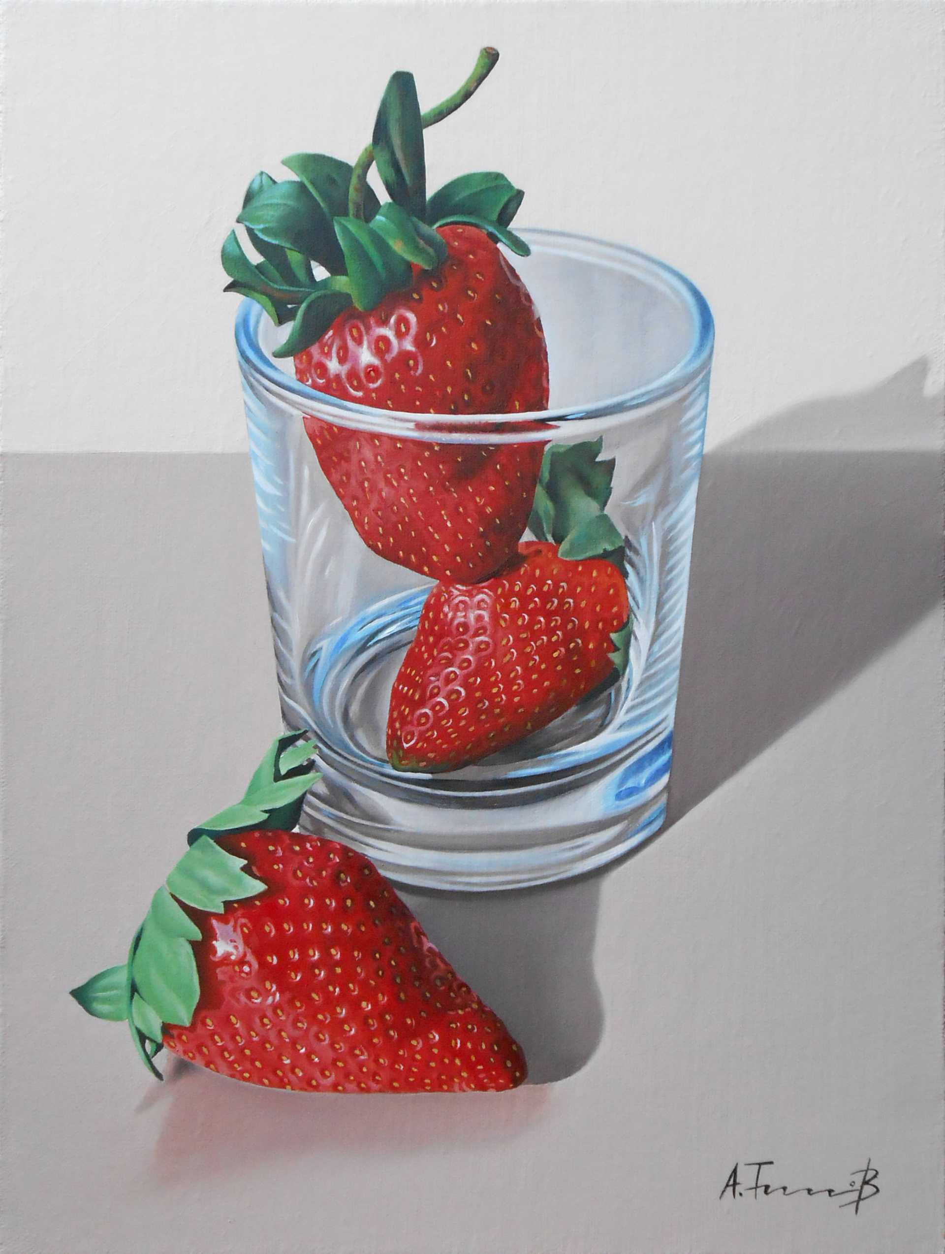 Strawberries in a Glass