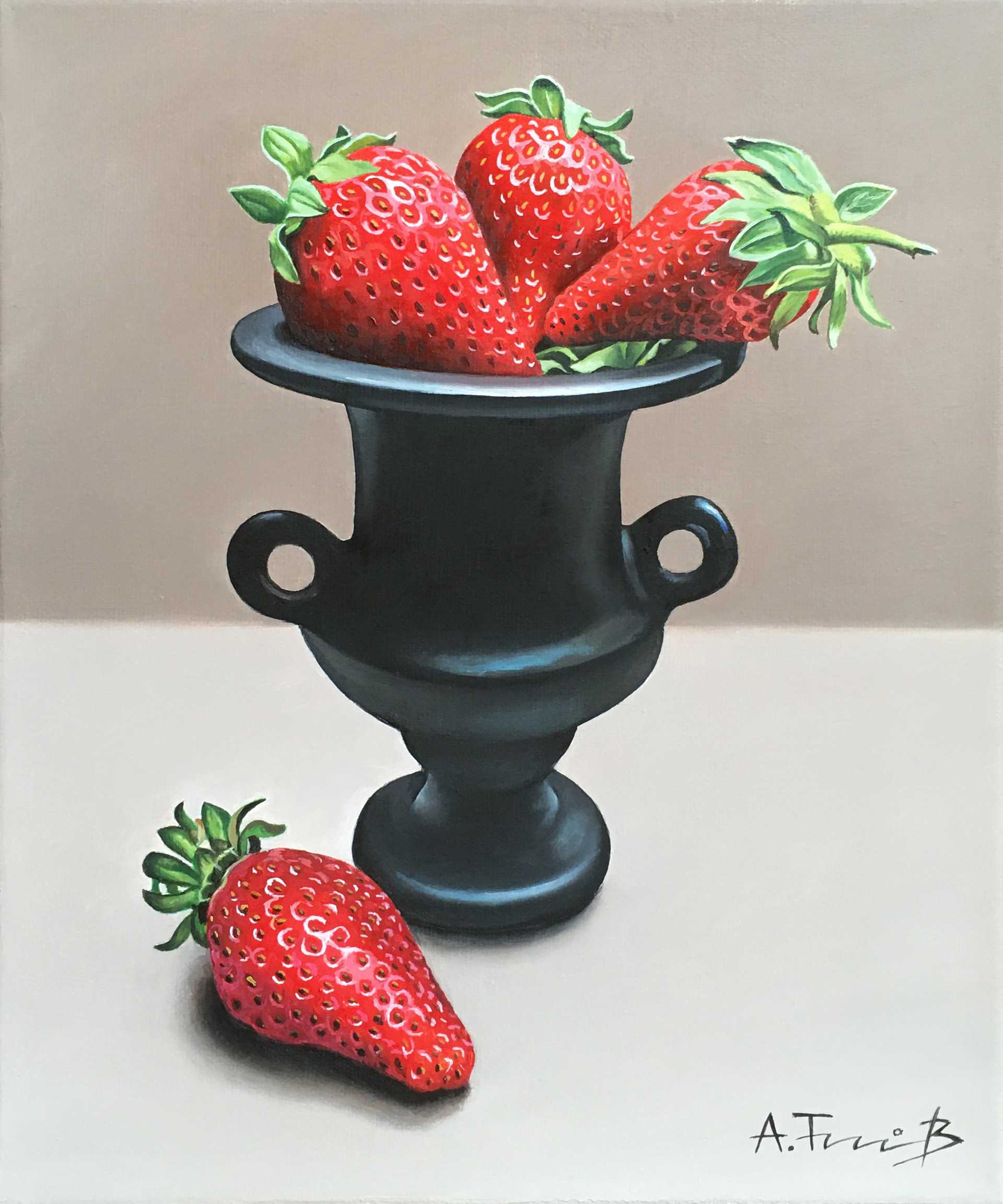 Amphora with Strawberries